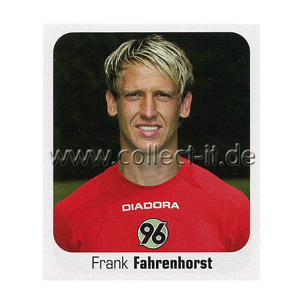 Bundesliga 2006/2007 - Sticker 260 - Frank Fahrenhorst