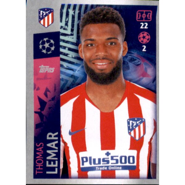 Sticker 36 - Thomas Lemar - Atletico Madrid