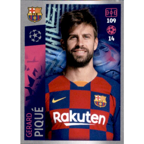 Sticker 47 - Gerard Pique - FC Barcelona