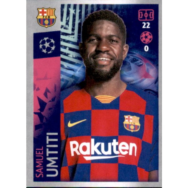 Sticker 48 - Samuel Umtiti - FC Barcelona