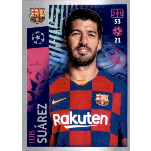 Sticker 60 - Luis Suarez - FC Barcelona