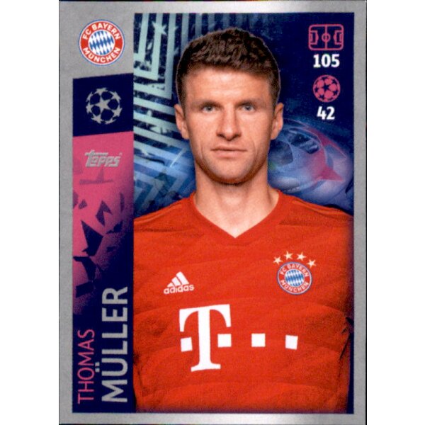 Sticker 98 - Thomas Müller - FC Bayern München