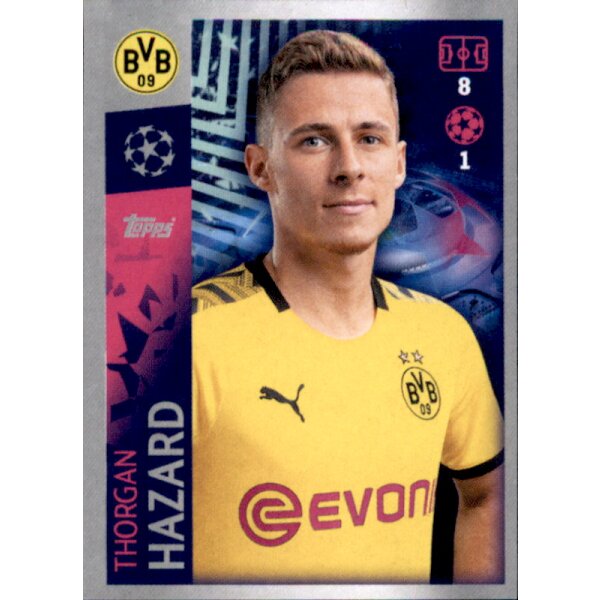 Sticker 134 - Thorgan Hazard - Borussia Dortmund