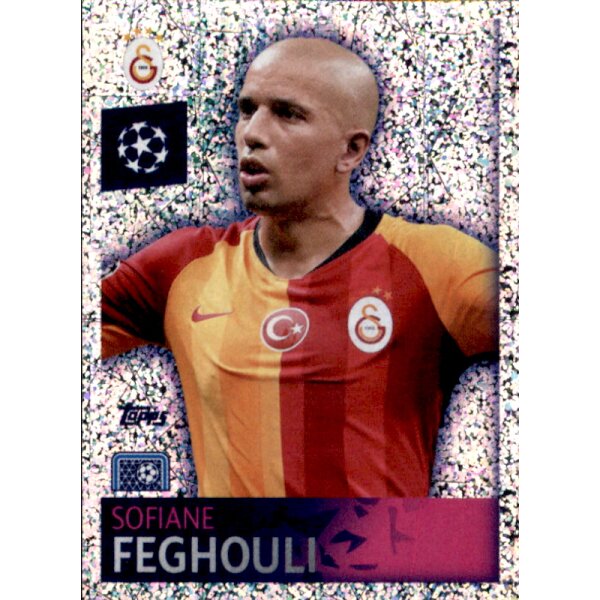 Sticker 158 - Sofiane Feghouli - Top Scorer - Galatasaray Istanbul