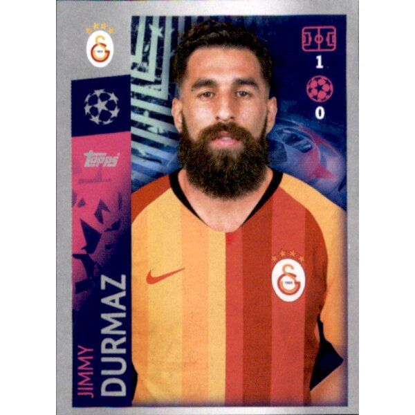 Sticker 170 - Jimmy Durmaz - Galatasaray Istanbul