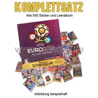 Panini EM 2012 - Komplettsatz mit Album (INKLUSIVE...