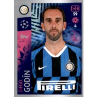 Sticker 198 - Diego Godin - Inter Mailand