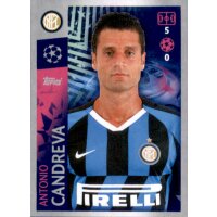 Sticker 209 - Antonio Candreva - Inter Mailand