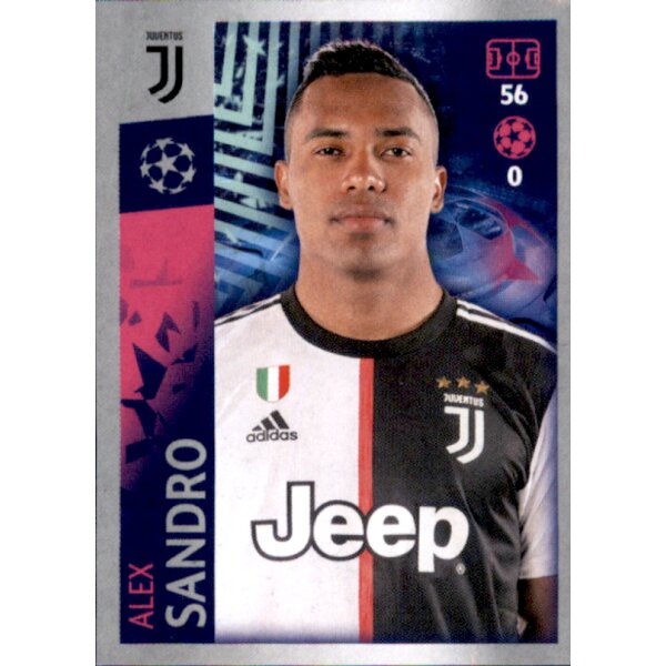 Sticker 218 - Alex Sandro - Juventus Turin