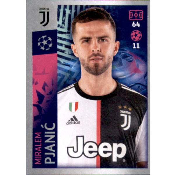 Sticker 225 - Miralem Pjanic - Juventus Turin