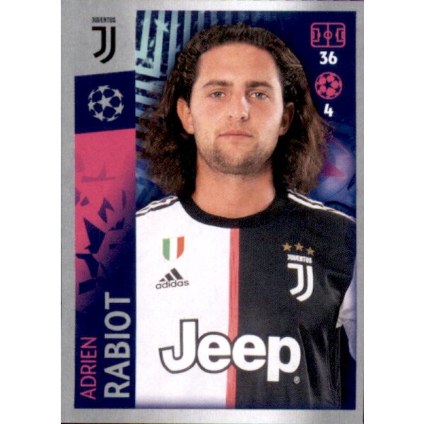 Sticker 226 - Adrien Rabiot - Juventus Turin