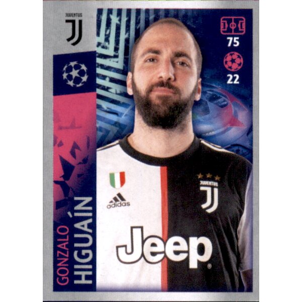 Sticker 231 - Gonzalo Higuain - Juventus Turin