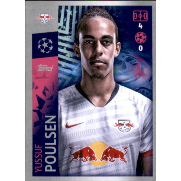 Sticker 247 - Yussuf Poulsen - RB Leipzig