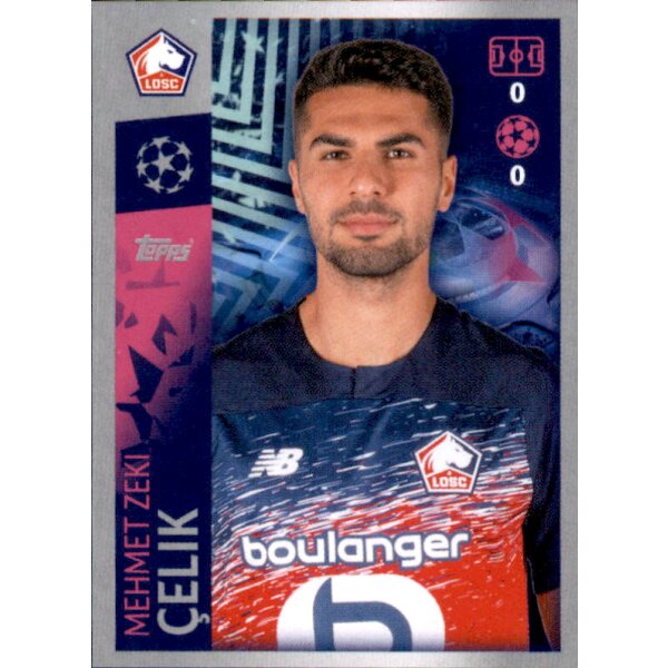 Sticker 255 - Mehmet Zeki Celik - LOSC Lille Metropole