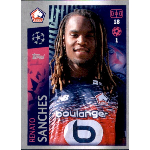 Sticker 260 - Renato Sanches - LOSC Lille Metropole