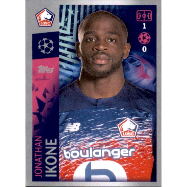 Sticker 264 - Jonathan Ikone - LOSC Lille Metropole