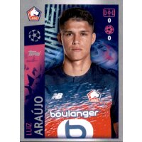 Sticker 266 - Luiz Araujo - LOSC Lille Metropole