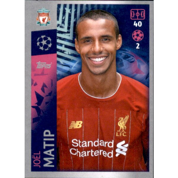 Sticker 275 - Joel Matip - FC Liverpool