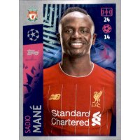 Sticker 287 - Sadio Mane - FC Liverpool