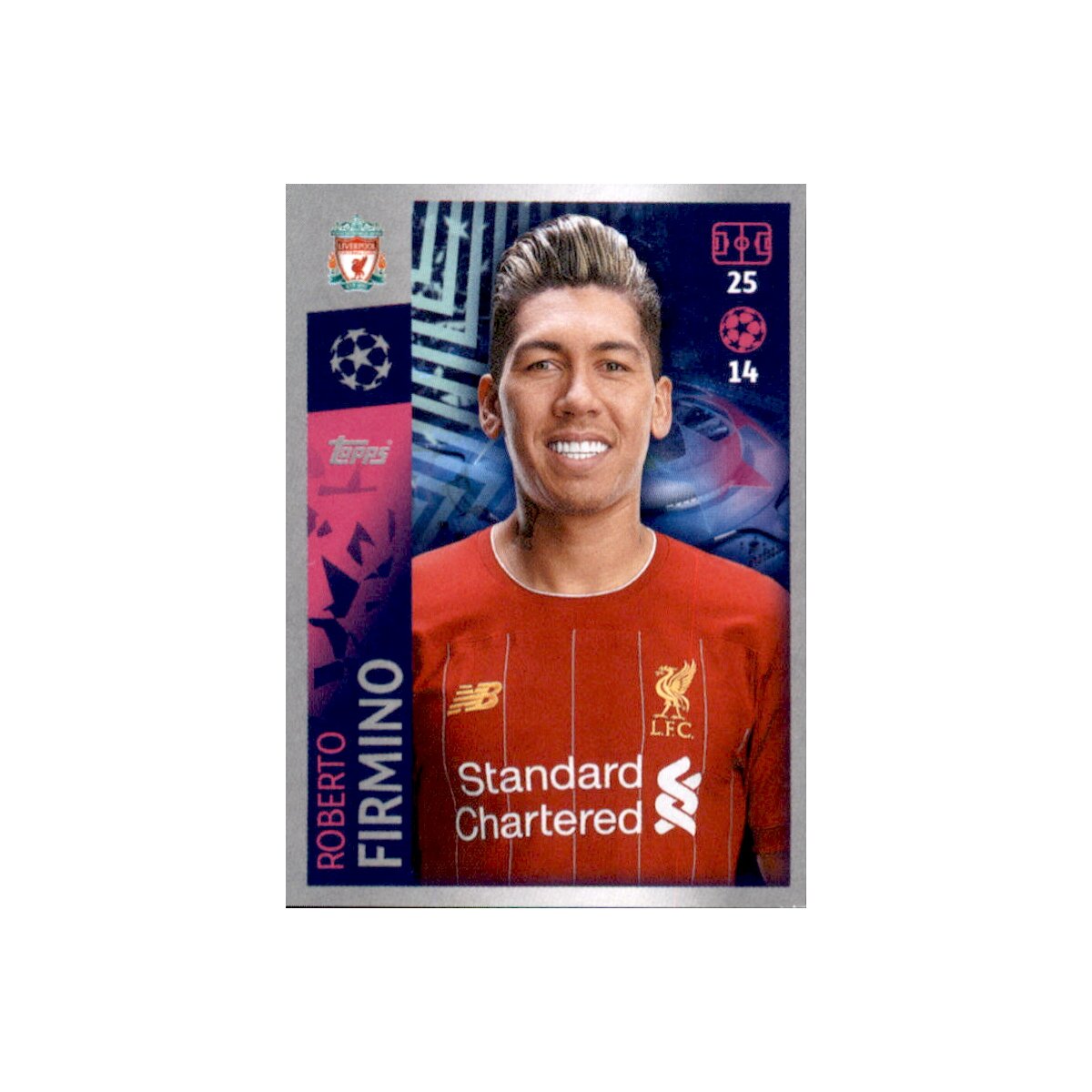 Sticker 288 Roberto Firmino Fc Liverpool 0 39