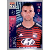Sticker 311 - Anthony Lopes - Olympique Lyonnais