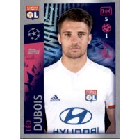 Sticker 314 - Leo Dubois - Olympique Lyonnais