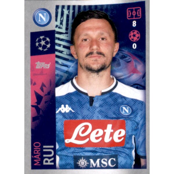 Sticker 352 - Mario Rui - SSC Neapel