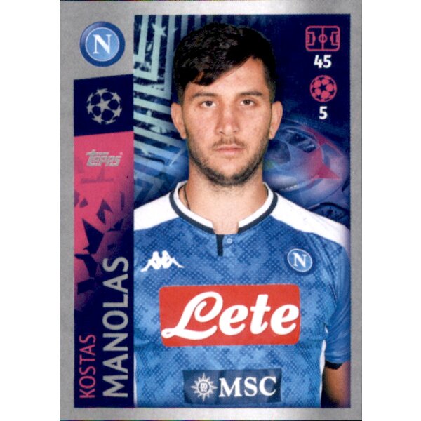 Sticker 353 - Kostas Manolas - SSC Neapel