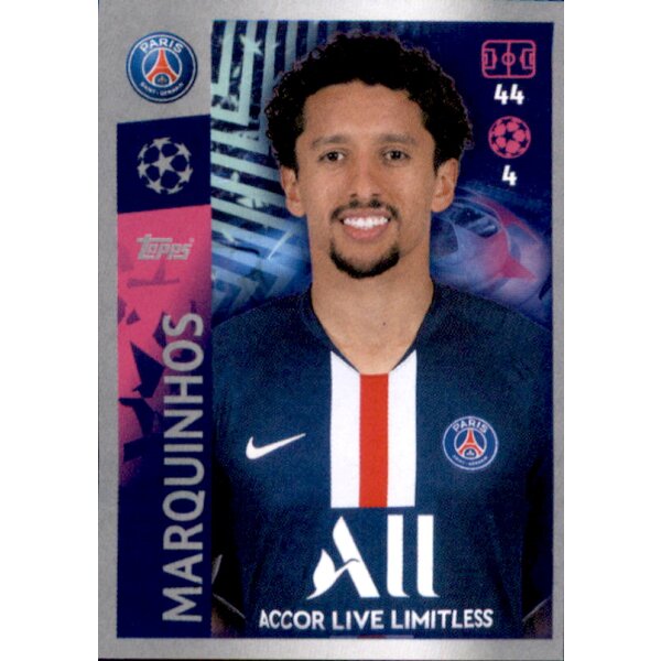 Sticker 371 - Marquinhos - Paris St. Germain