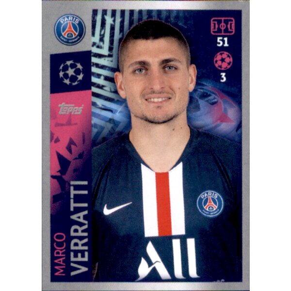 Sticker 376 - Marco Varratti - Paris St. Germain