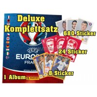 Panini EM 2016 - Deluxe Komplettsatz - 1 Album Hardcover...