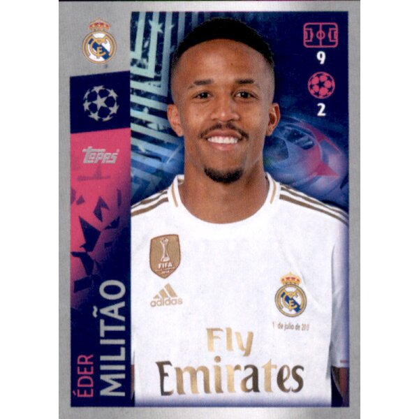 Sticker 391 - Eder Militao - Real Madrid