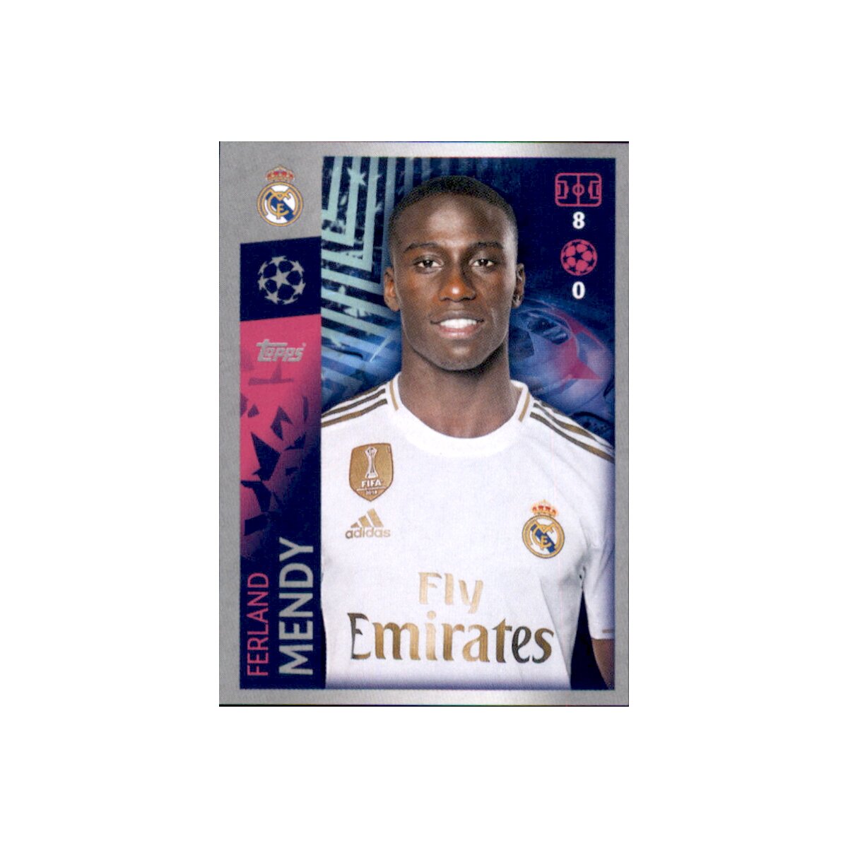 Sticker 393 Ferland Mendy Real Madrid 0 39