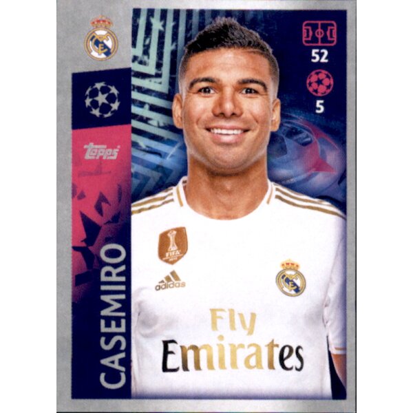 Sticker 394 - Casemiro - Real Madrid