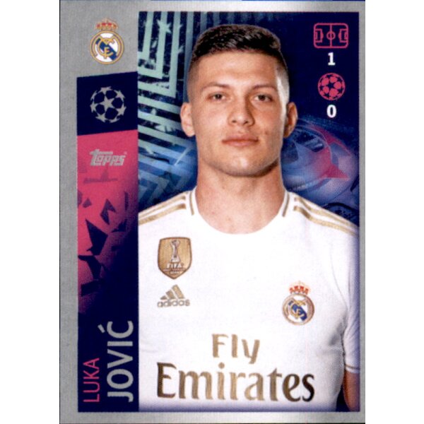 Sticker 402 - Luka Jovic - Real Madrid