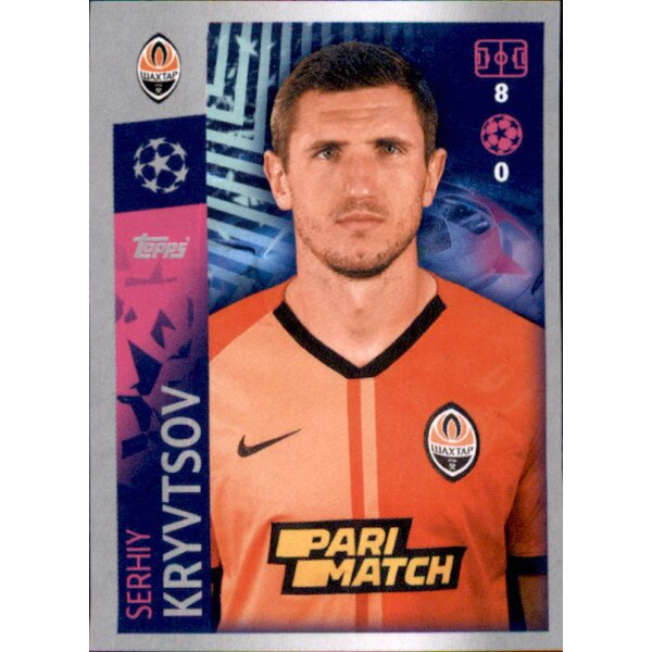 Sticker 429 - Serhiy Kryvtsov - FC Shakhtar Donetsk