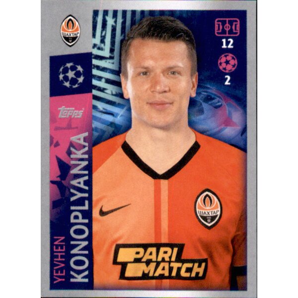 Sticker 430 - Yevhen Konoplyanka - FC Shakhtar Donetsk