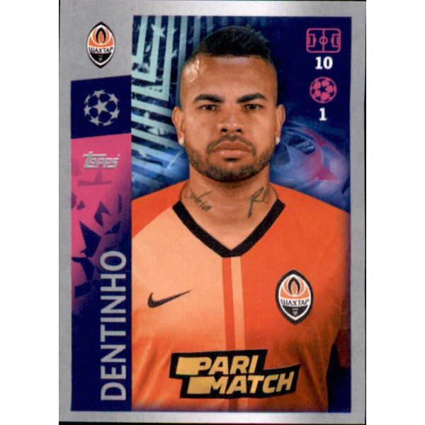 Sticker 436 - Dentinho - FC Shakhtar Donetsk