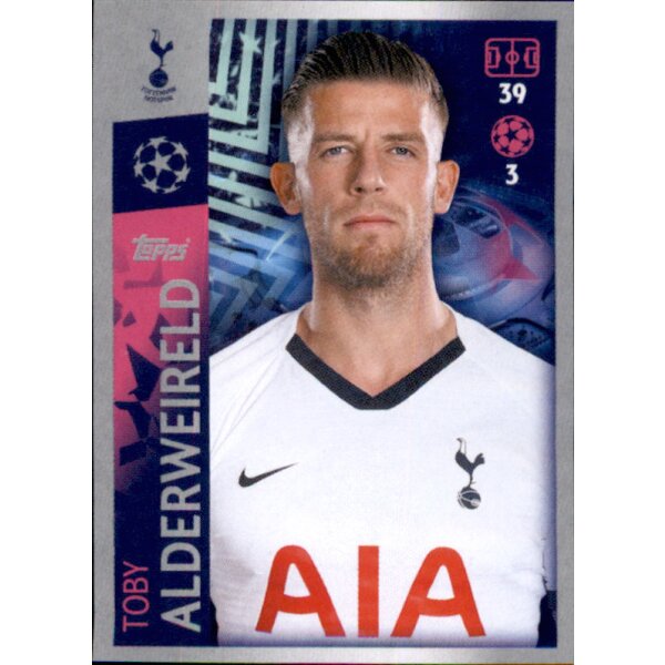 Sticker 446 - Toby Alderweireld - Tottenham Hotspur