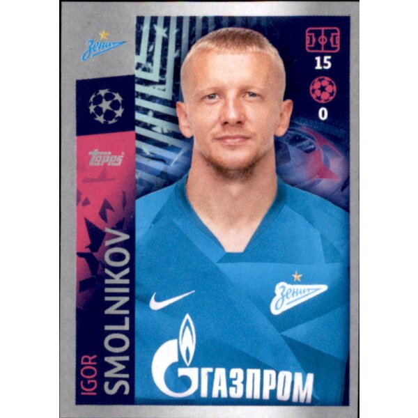 Sticker 484 - Igor Smolnikov - FC Zenit St. Petersburg