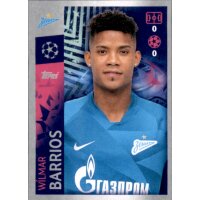 Sticker 489 - Wilmar Barrios - FC Zenit St. Petersburg