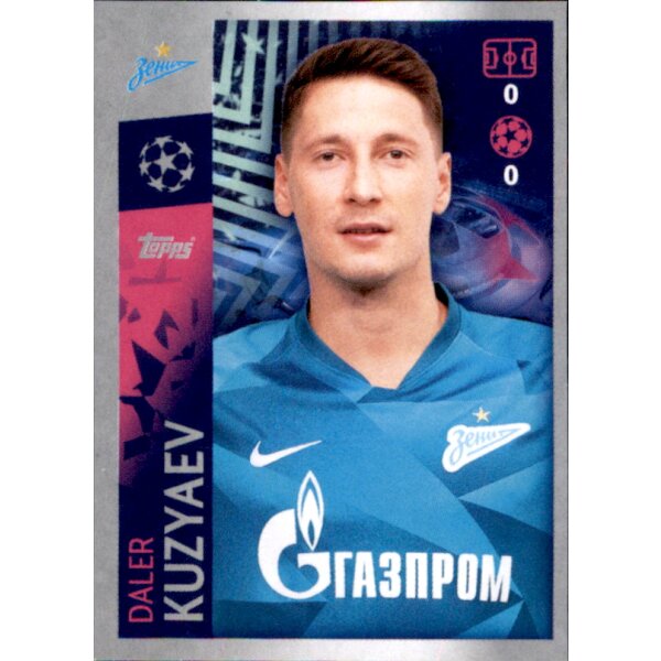 Sticker 491 - Daler Kuzyaez - FC Zenit St. Petersburg