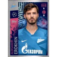 Sticker 492 - Aleksandr Erokhin - FC Zenit St. Petersburg