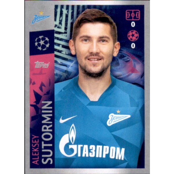 Sticker 493 - Aleksey Sutormin - FC Zenit St. Petersburg