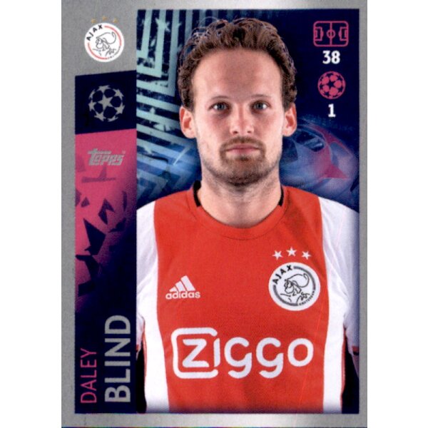 Sticker 501 - Daley Blind - Ajax Amsterdam