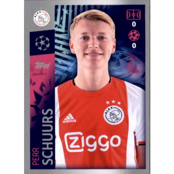 Sticker 504 - Perr Schuurs - Ajax Amsterdam