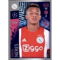 Sticker 511 - David Neres - Ajax Amsterdam