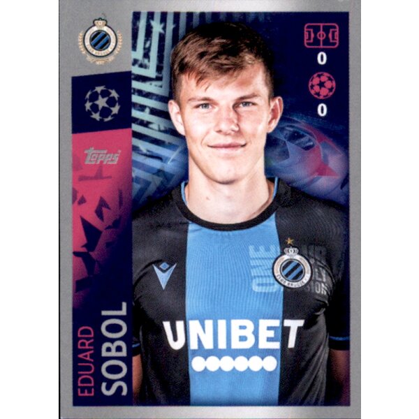 Sticker 518 - Eduard Sobol - Club Brugge KV