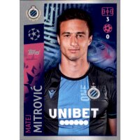 Sticker 519 - Matej Mitrovic - Club Brugge KV