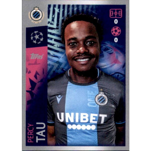 Sticker 526 - Percy Tau - Club Brugge KV